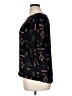 metaphor 100% Polyester Black Short Sleeve Blouse Size XL - photo 5