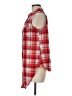 Eden & Olivia 100% Polyester Plaid Red Sleeveless Blouse Size M - photo 5