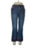 Johnny Was Floral Blue Jeans Size 31 waist - photo 1