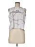 colsie Silver Sleeveless T-Shirt Size M - photo 1