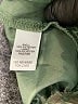 Active 100% Polyester Solid Green Windbreaker Size 24W - photo 7