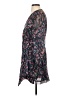 Aqua 100% Polyester Print Blue Casual Dress Size S - photo 5