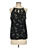 Papermoon 100% Polyester Black Sleeveless Blouse Size S - photo 1