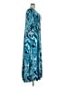 Ashley Stewart Paisley Blue Casual Dress Size 22 Plus - photo 4