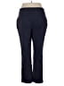 Simply Vera Vera Wang Solid Blue Active Pants Size XL - photo 2