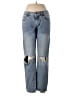 CAbi 100% Cotton Hearts Blue Jeans Size 2 - photo 1