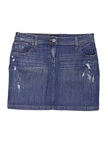 New York & Company Denim Shorts (view 1)