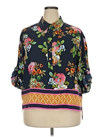 Ellen Tracy 3/4 Sleeve Blouse (view 1)