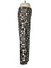 JM Collection Print Black Casual Pants Size M (petite) - photo 4
