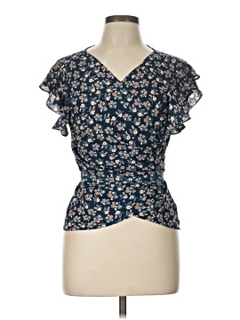 Max Studio Short Sleeve Blouse