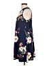 BCX Floral Blue Casual Dress Size L - photo 5