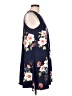 BCX Floral Blue Casual Dress Size L - photo 4