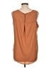 Maurices 100% Polyester Orange Sleeveless Blouse Size L - photo 2