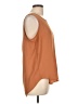 Maurices 100% Polyester Orange Sleeveless Blouse Size L - photo 4