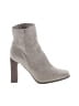 Just Fab Gray Ankle Boots Size 8 1/2 - photo 1