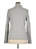 Ann Taylor Houndstooth Silver Turtleneck Sweater Size XL Petite - photo 2