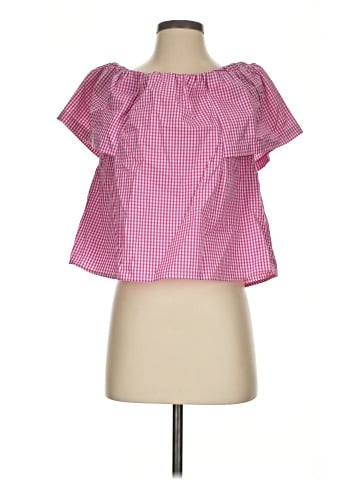 Topshop Short Sleeve Blouse (view 1)