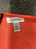 Calvin Klein 100% Polyester Orange Long Sleeve Blouse Size M - photo 7