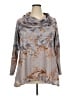 One World Gray Pullover Sweater Size 2X - photo 1