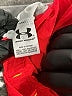 Under Armour 100% Polyester Color Block Orange Athletic Shorts Size XL - photo 4