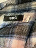 BDG Plaid Gray Long Sleeve Blouse Size M - photo 7