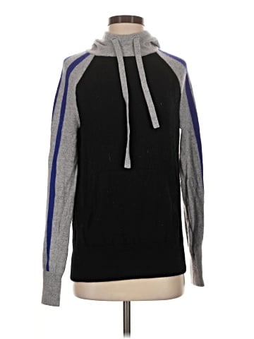 Aqua Cashmere Pullover Sweater (view 1)