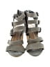 Crown Vintage 100% Leather Gray Wedges Size 8 1/2 - photo 2