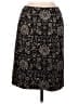 Talbots 100% Cotton Paisley Black Formal Skirt Size 6 - photo 1