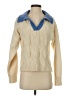 Papermoon 100% Polyester Color Block Ivory Pullover Sweater Size S - photo 1