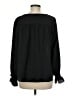 Ann Taylor 100% Polyester Black Long Sleeve T-Shirt Size M - photo 2