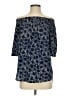 MICHAEL Michael Kors Blue 3/4 Sleeve Blouse Size XS - photo 1