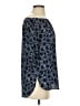 MICHAEL Michael Kors Blue 3/4 Sleeve Blouse Size XS - photo 4