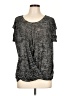 Express Tweed Gray Short Sleeve T-Shirt Size L - photo 1
