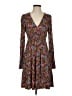 Boden Paisley Brown Casual Dress Size 4 - photo 1
