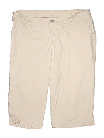 Lane Bryant Khaki Shorts (view 1)