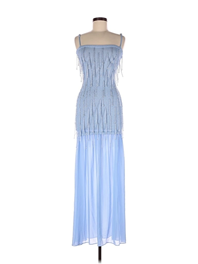 Meshki Cocktail Dress In Blue