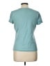 Ann Taylor Teal Short Sleeve Top Size L - photo 2