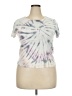SO 100% Cotton Tie-dye Ivory Short Sleeve T-Shirt Size XXL - photo 1