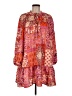 Umgee 100% Polyester Paisley Orange Casual Dress Size M - photo 1