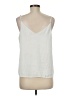 Express 100% Polyester Ivory Sleeveless Blouse Size M - photo 2