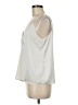 Express 100% Polyester Ivory Sleeveless Blouse Size M - photo 5