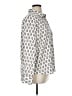 Ann Taylor 100% Polyester Print Ivory Long Sleeve Blouse Size XL - photo 4