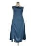 Cider 100% Polyester Solid Blue Cocktail Dress Size 2X - photo 1