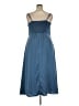 Cider 100% Polyester Solid Blue Cocktail Dress Size 2X - photo 2