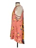 Free People 100% Polyester Print Orange Casual Dress Size S - photo 5