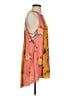 Free People 100% Polyester Print Orange Casual Dress Size S - photo 4