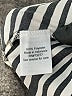 Nine West 100% Polyester Stripes Silver Short Sleeve Blouse Size 0X - photo 8