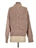 Express Tweed Brown Turtleneck Sweater Size S - photo 2
