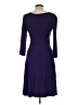 En Focus Studio Solid Purple Cocktail Dress Size 10 - photo 2