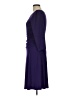 En Focus Studio Solid Purple Cocktail Dress Size 10 - photo 5